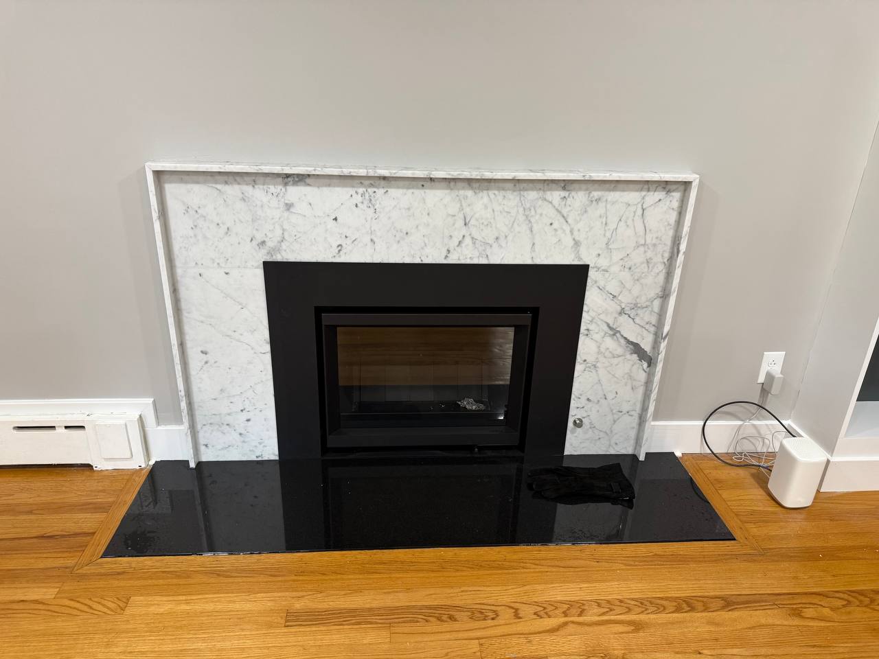 Fireplace renovation