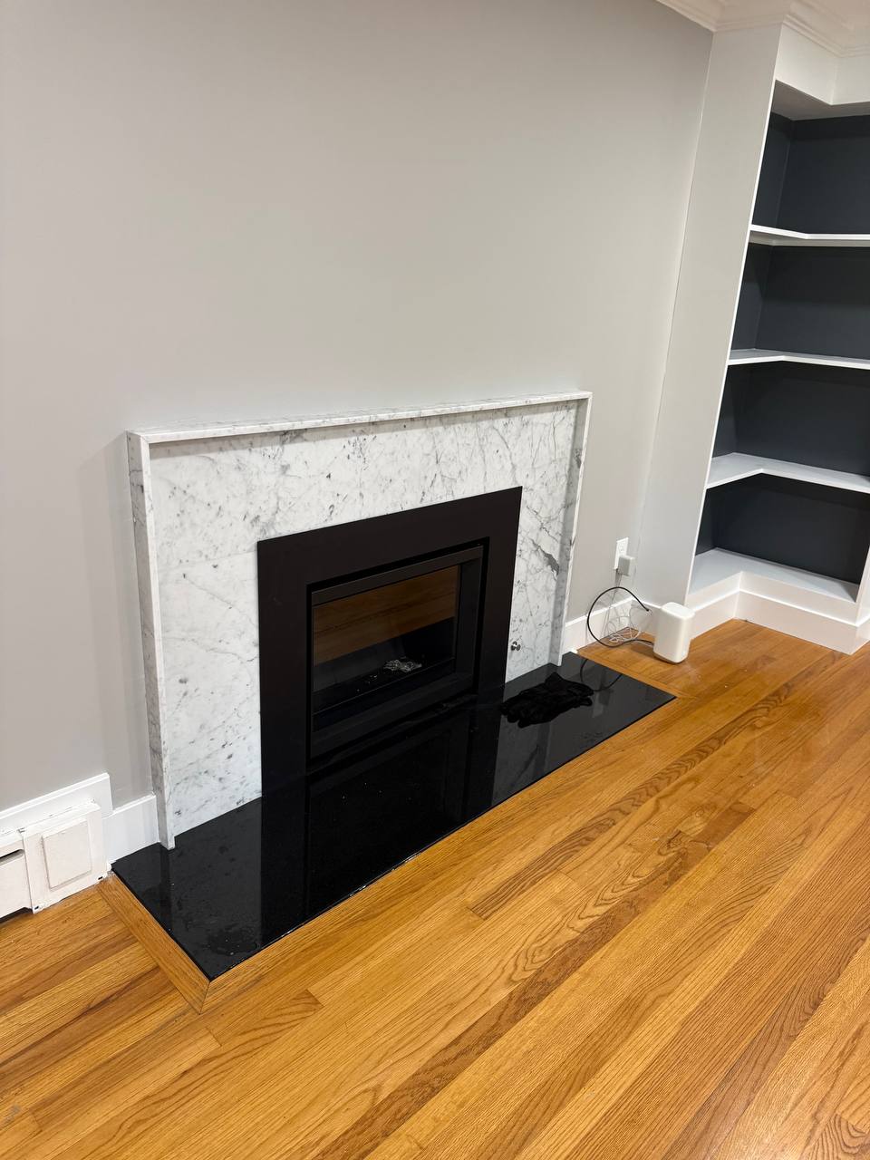 Fireplace renovation